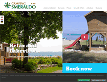 Tablet Screenshot of camping-smeraldo.com